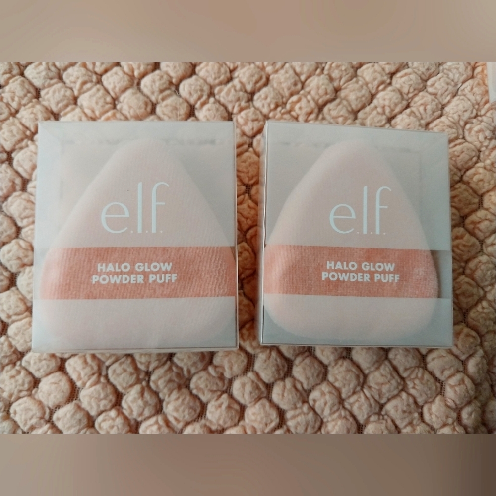 2 Elf glow Powder puffs